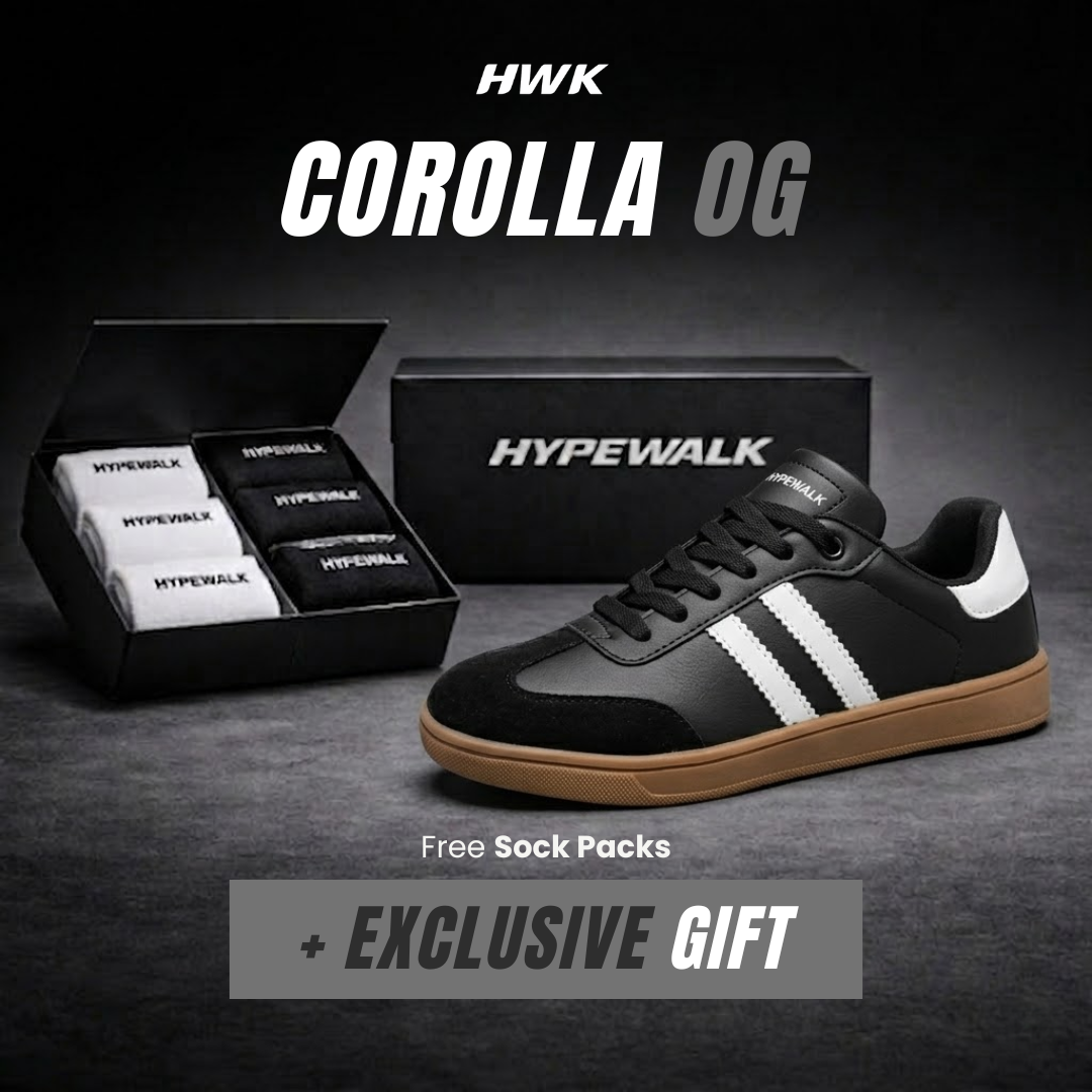 HypeWalk Corolla OG + Free Sock Pack