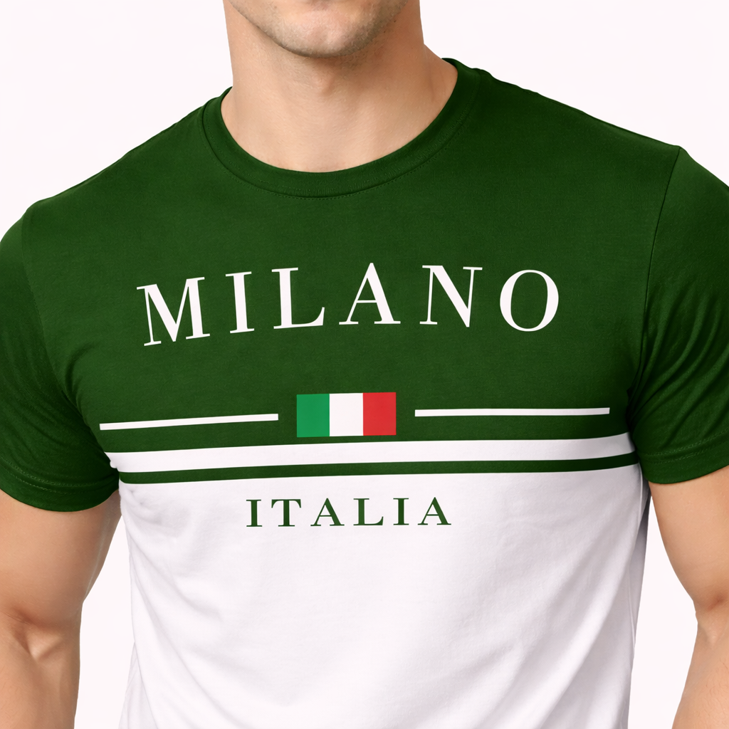 HypeWalk - 3D Letter Print T-Shirt Milano Virel