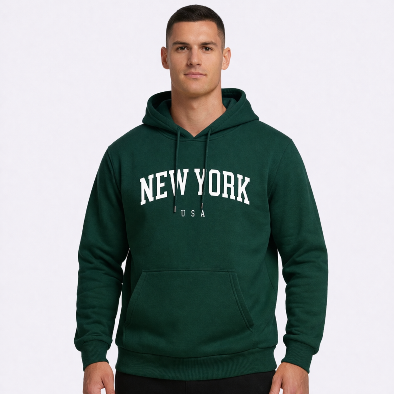 HypeWalk - Printed Hooded Sweatshirt Nova Echo