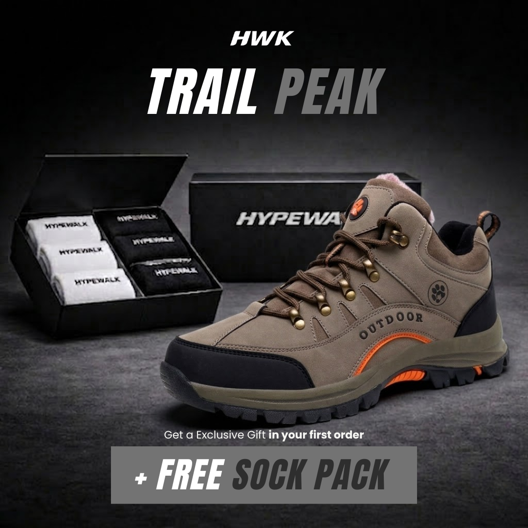 HypeWalk Trail Peak + Free Sock Pack