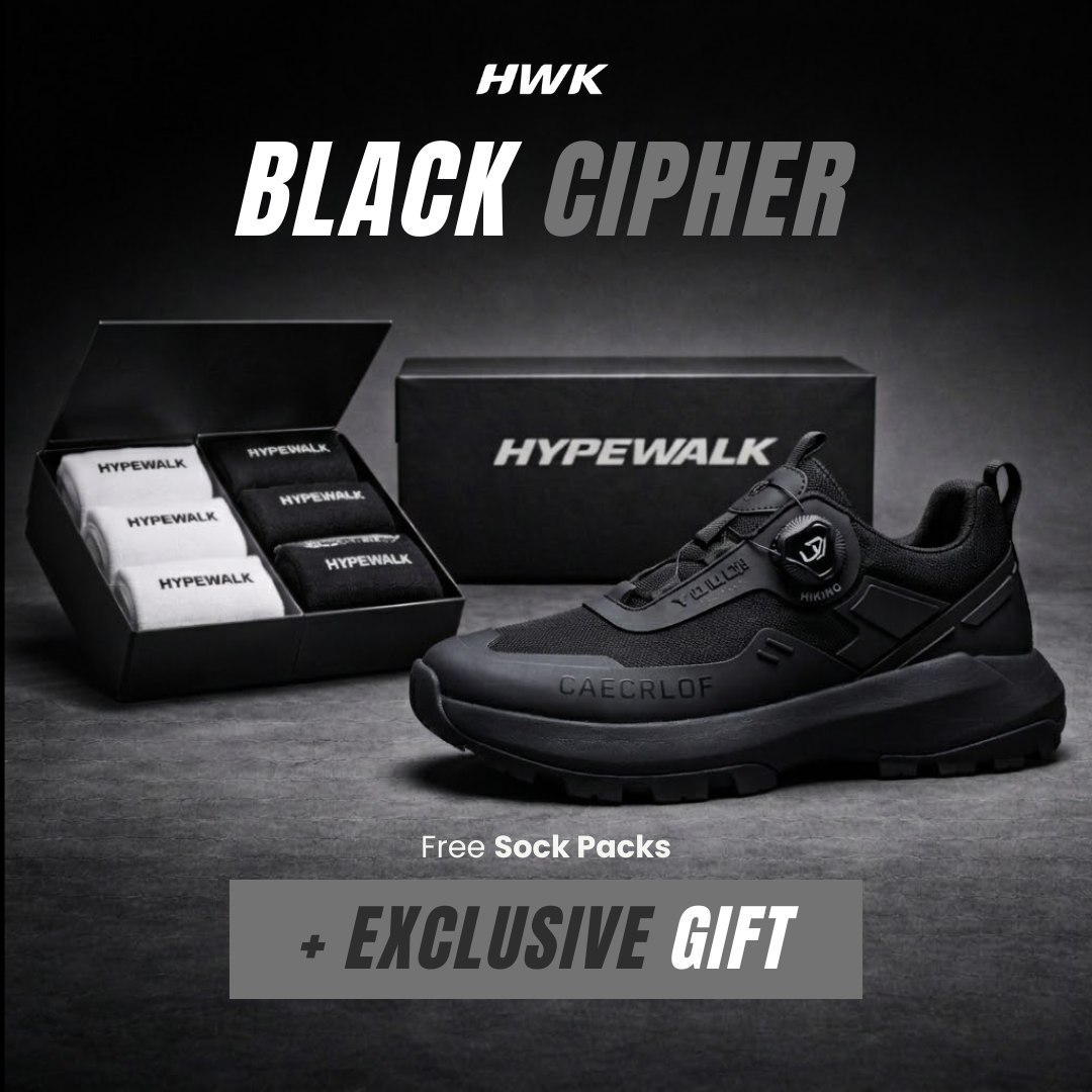 HypeWalk Black Cipher + Free Sock Pack