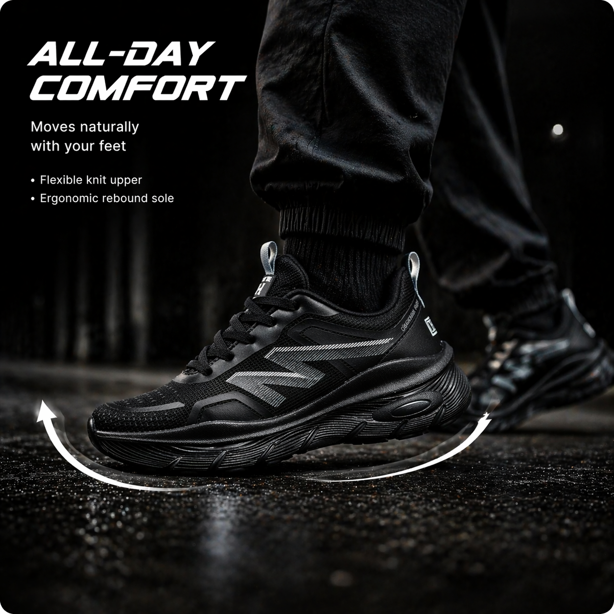 HypeWalk Obsidian Runner + Free Sock Pack