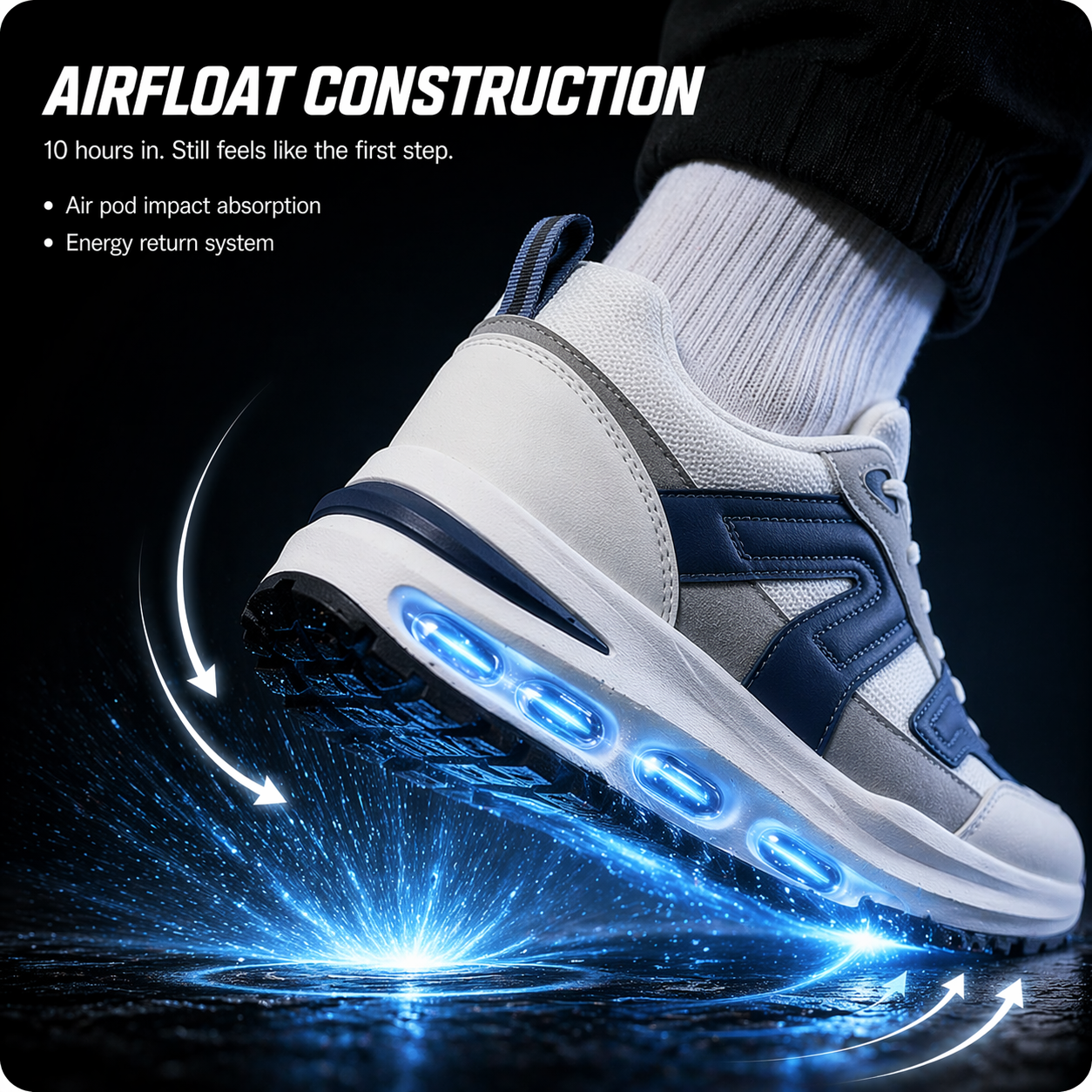 HypeWalk StridePro + Free Sock Pack