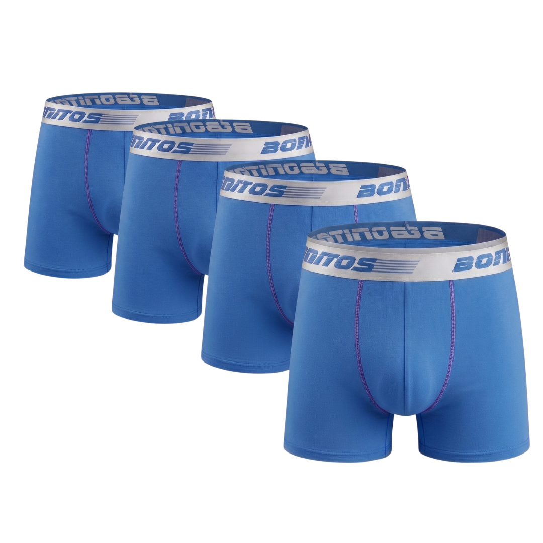 HypeWalk - 4 Piece Cotton Boxer Briefs Set Virel Core