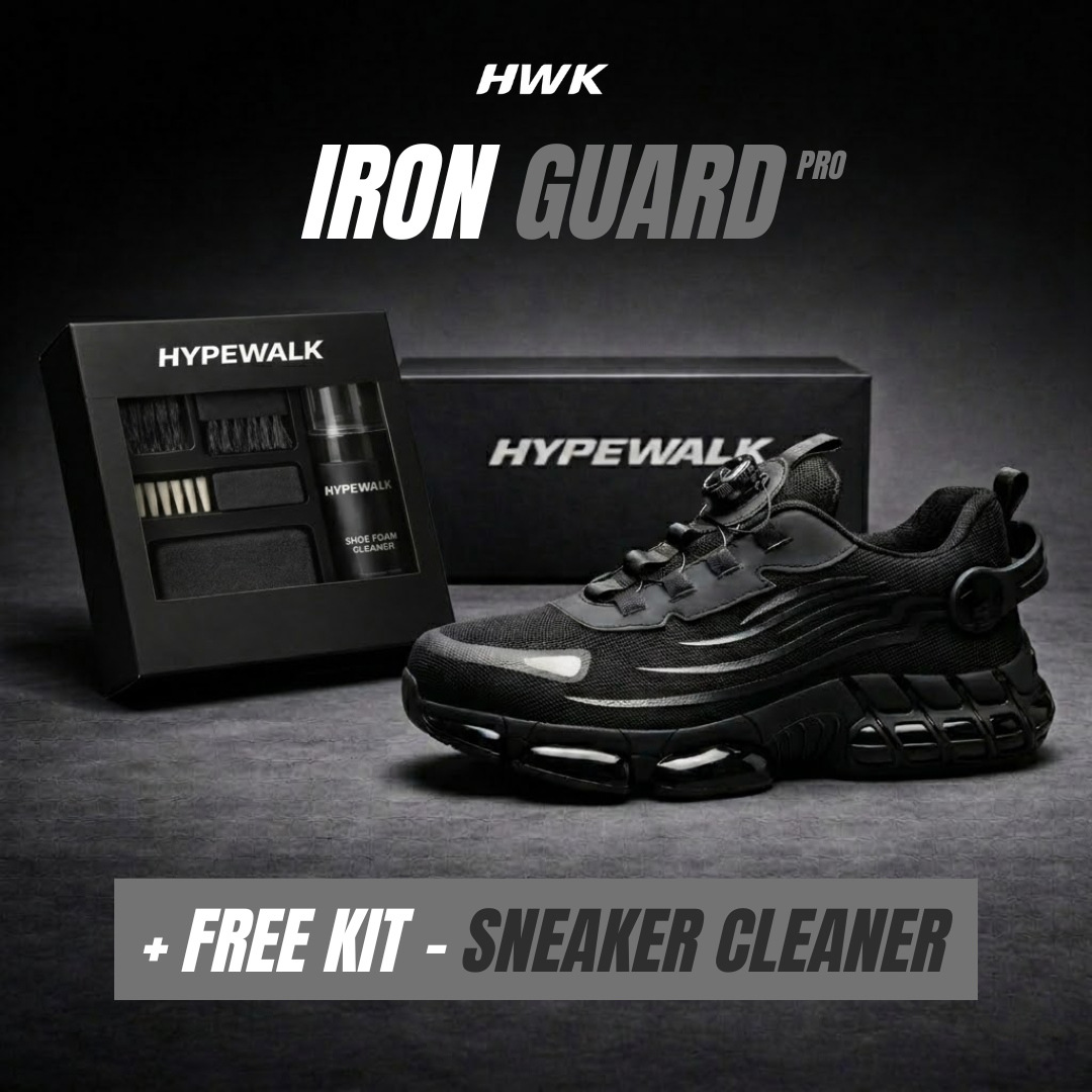 HypeWalk Iron Guard Pro + Free Kit Sneaker Cleaner