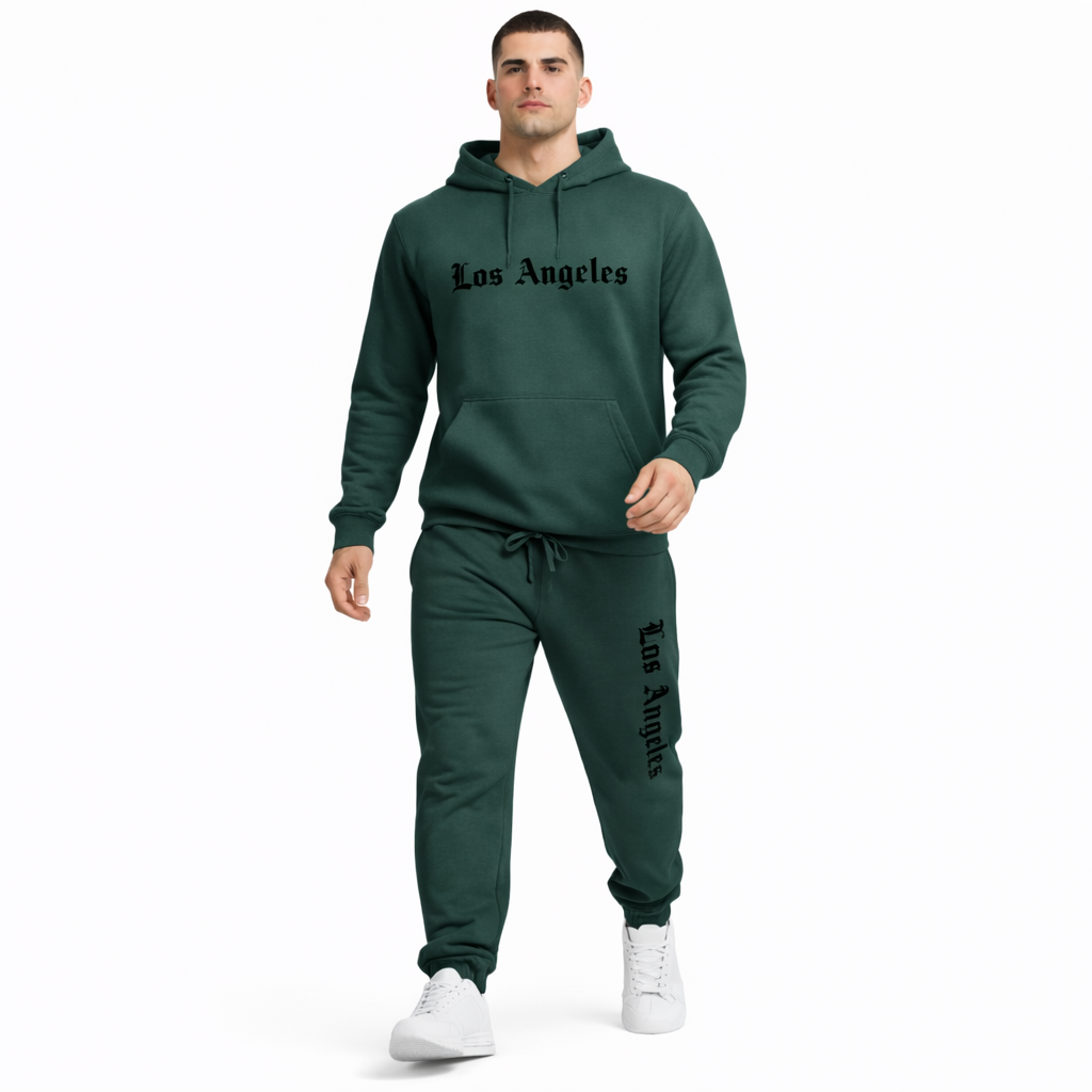 HypeWalk - Printed Sweatshirt and Pants Set Virel Motion