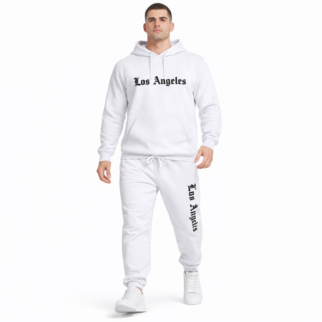 HypeWalk - Printed Sweatshirt and Pants Set Virel Motion