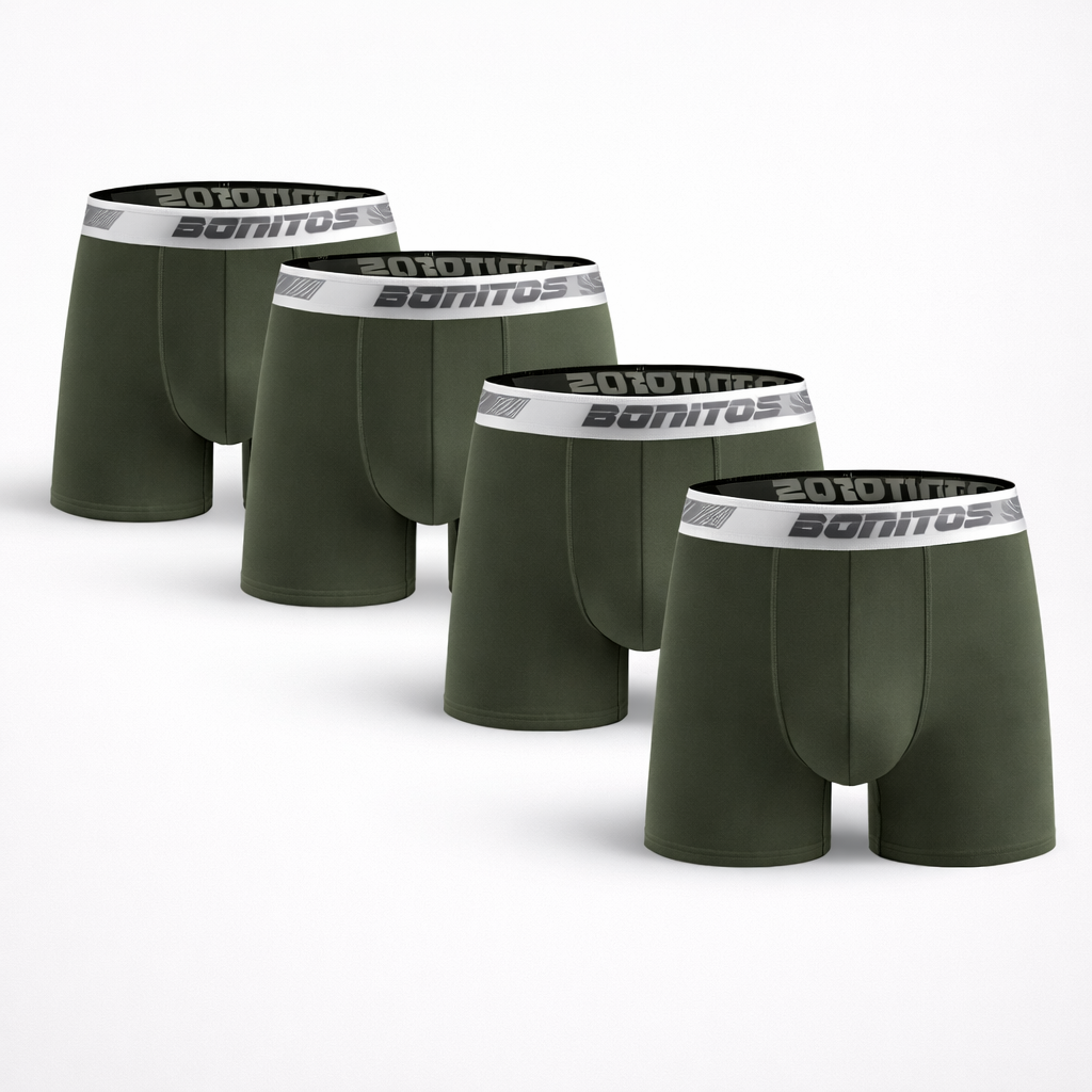 HypeWalk - 4 Piece Cotton Boxer Briefs Set Virel Core