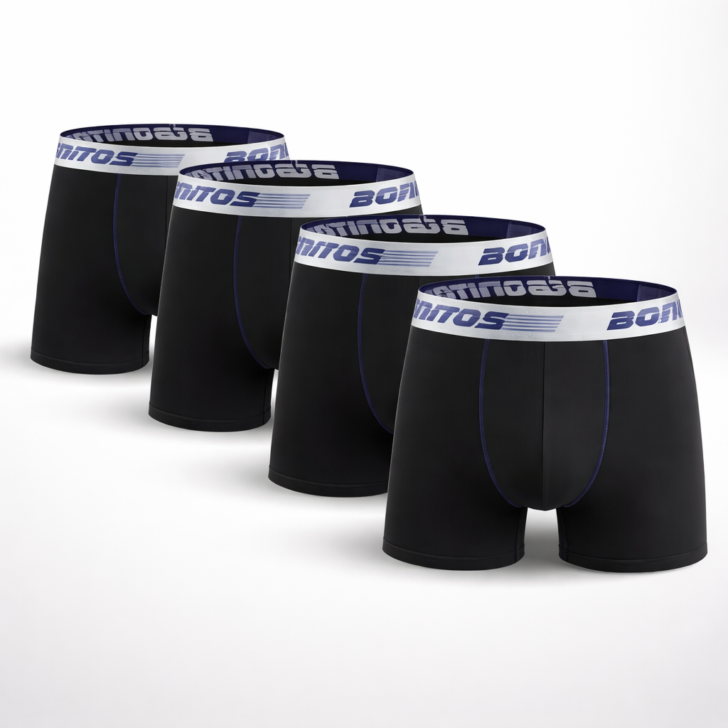 HypeWalk - 4 Piece Cotton Boxer Briefs Set Virel Core