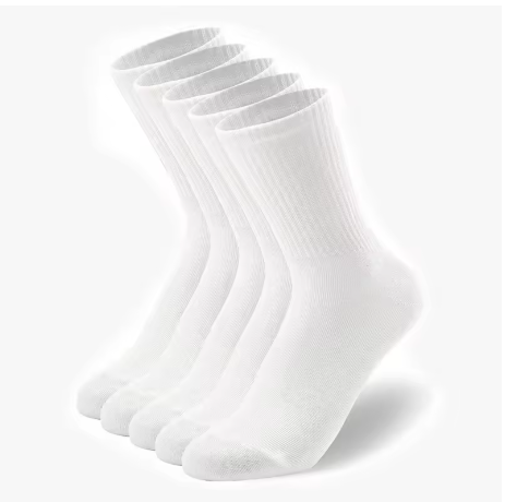 HypeWalk 5-Pair Streetwear Cotton Socks Set Urban Core
