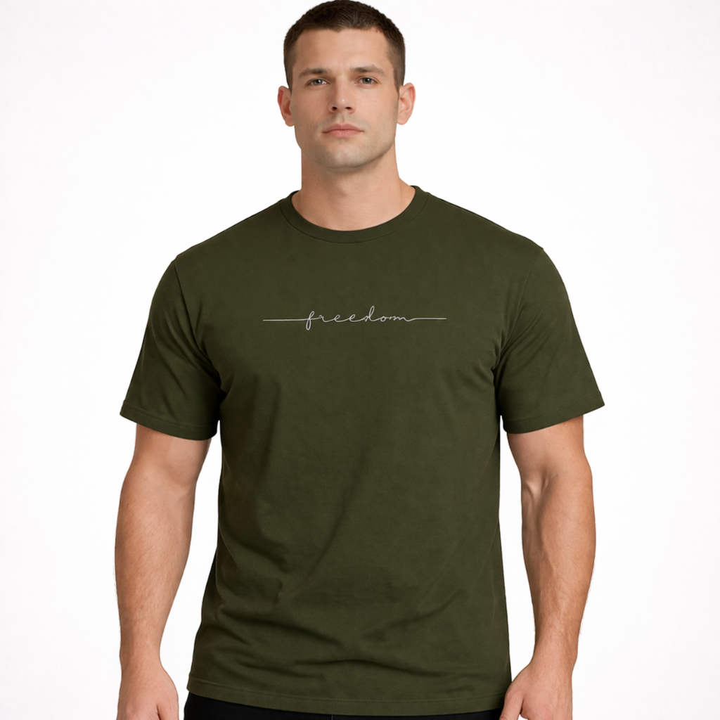 HypeWalk - Freedom Graphic Cotton T-Shirt Nova Liberty