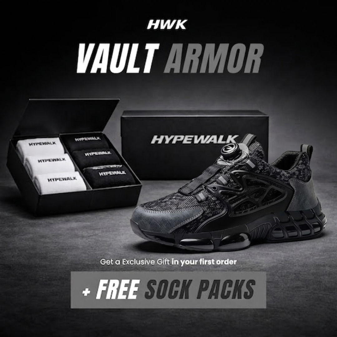 HypeWalk Vault Armor + Free Sock Pack