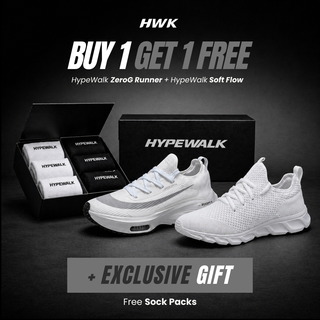 HypeWalk ZeroG Runner + Soft Flow - Buy 1 Get 1 FREE