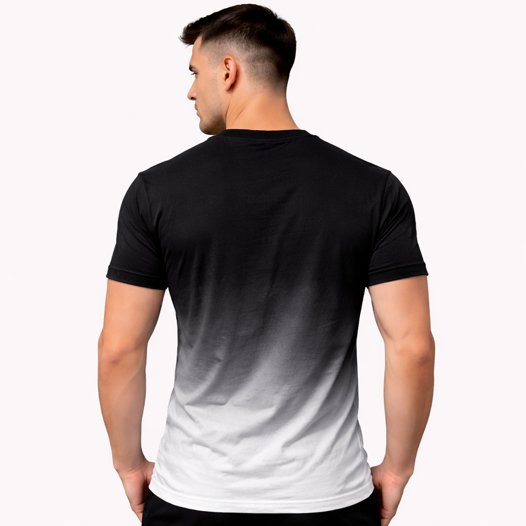 HypeWalk - Gradient Crewneck T-Shirt Nova Fade