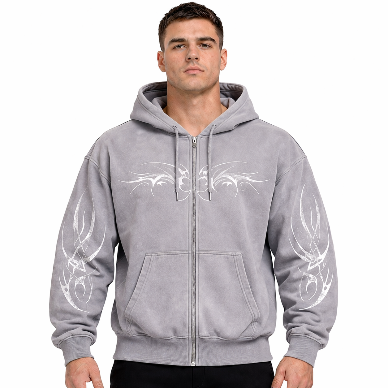 HypeWalk - Oversized Hooded Sweatshirt Vanta Overset