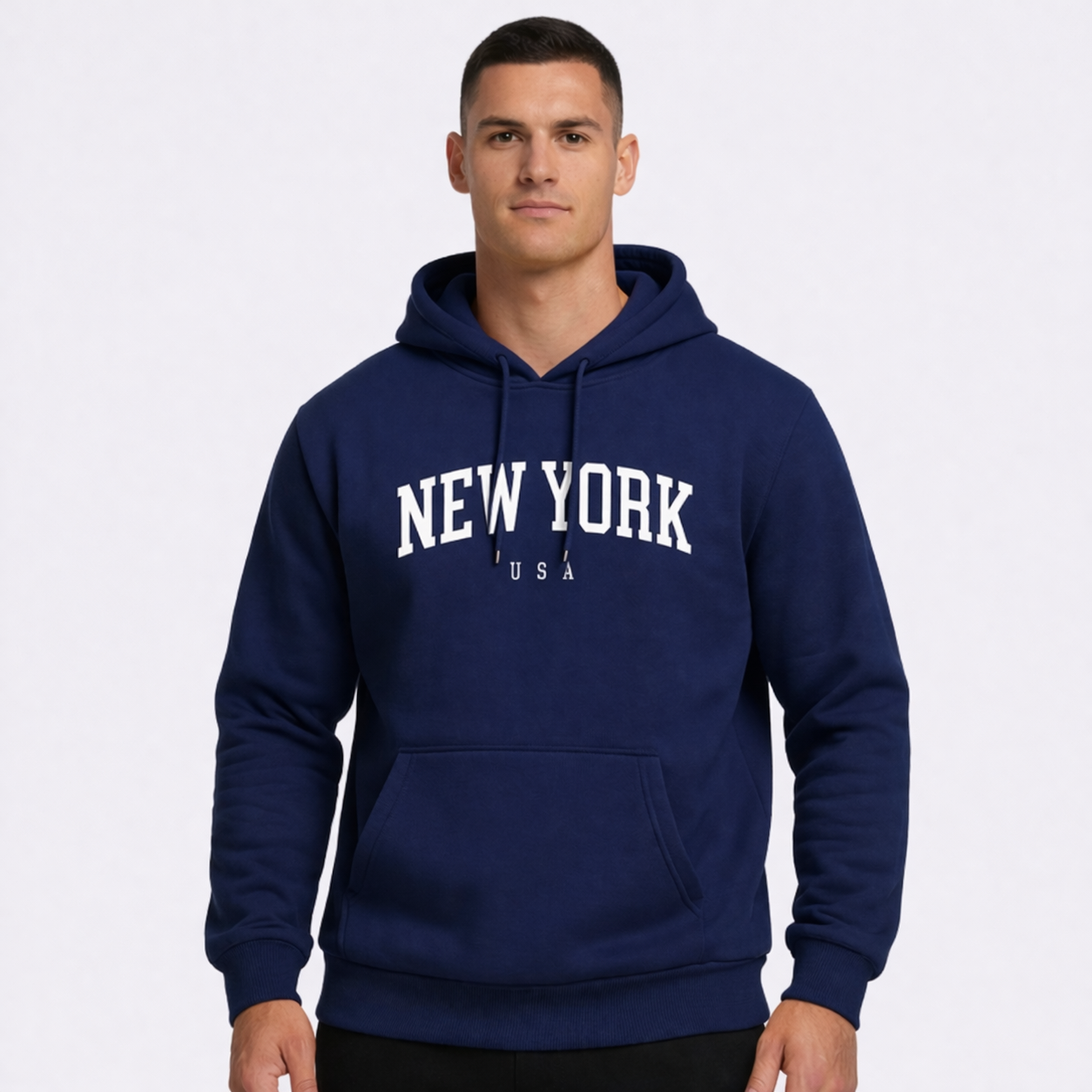 HypeWalk - Printed Hooded Sweatshirt Nova Echo