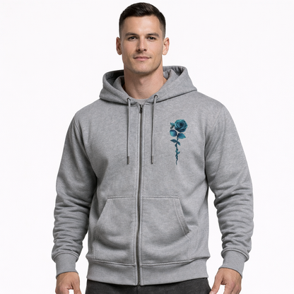 HypeWalk - Graphic Zip Hooded Sweatshirt Ado Virel