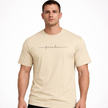 HypeWalk - Freedom Graphic Cotton T-Shirt Nova Liberty