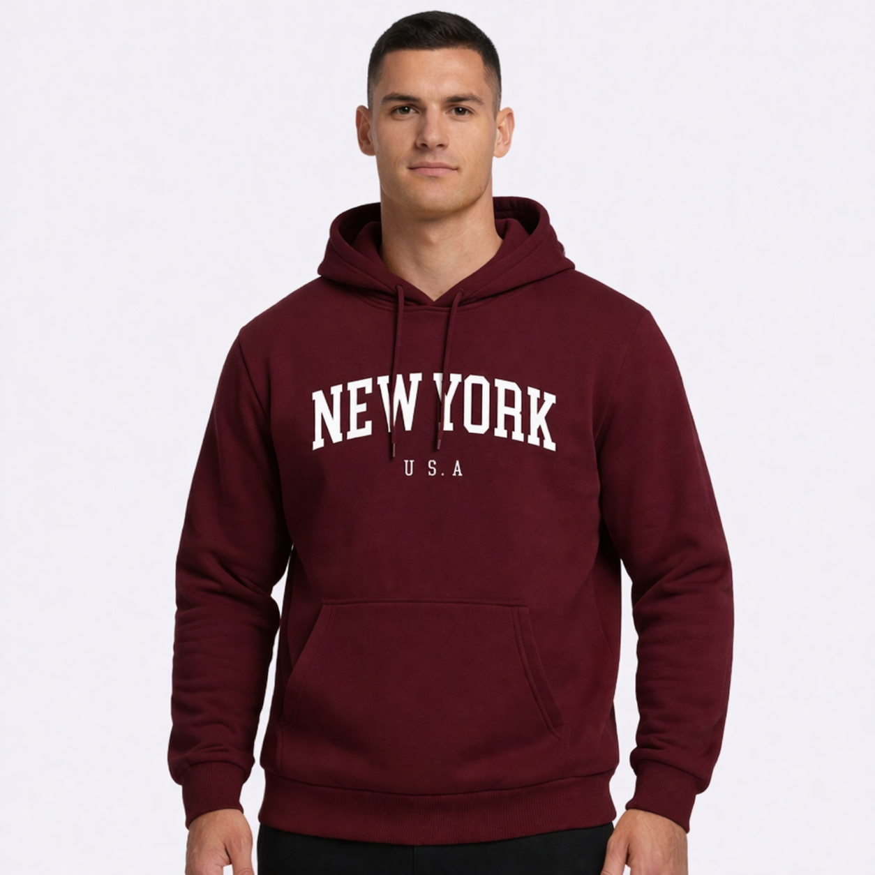 HypeWalk - Printed Hooded Sweatshirt Nova Echo