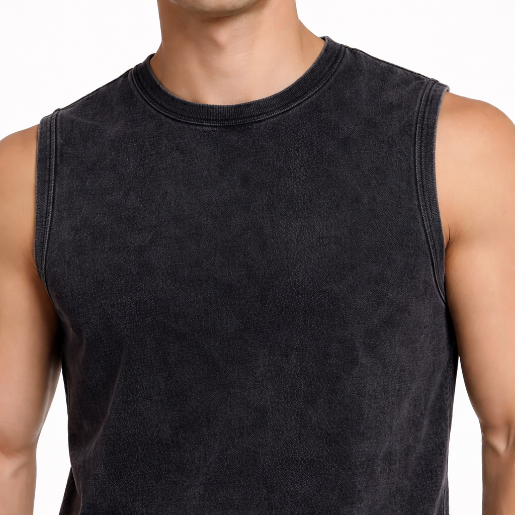 HypeWalk - Washed Cotton Tank Top Virel Motion