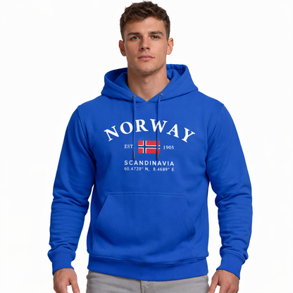 Hypewalk - Noru Printed Hooded Sweatshirt Noru Virel