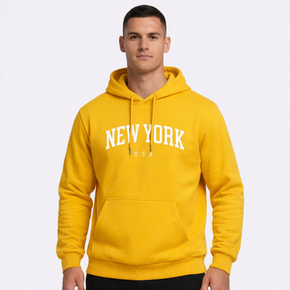 HypeWalk - Printed Hooded Sweatshirt Nova Echo