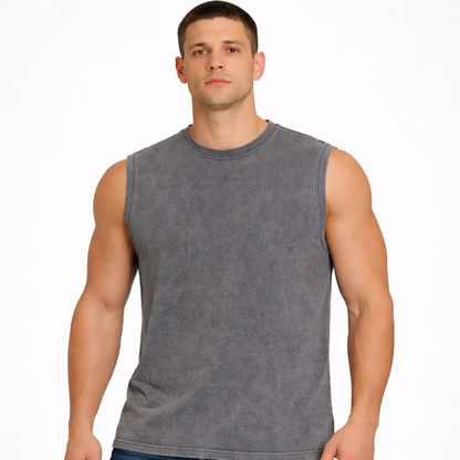 HypeWalk - Washed Cotton Tank Top Virel Motion