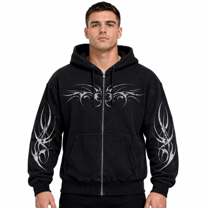 HypeWalk - Oversized Hooded Sweatshirt Vanta Overset