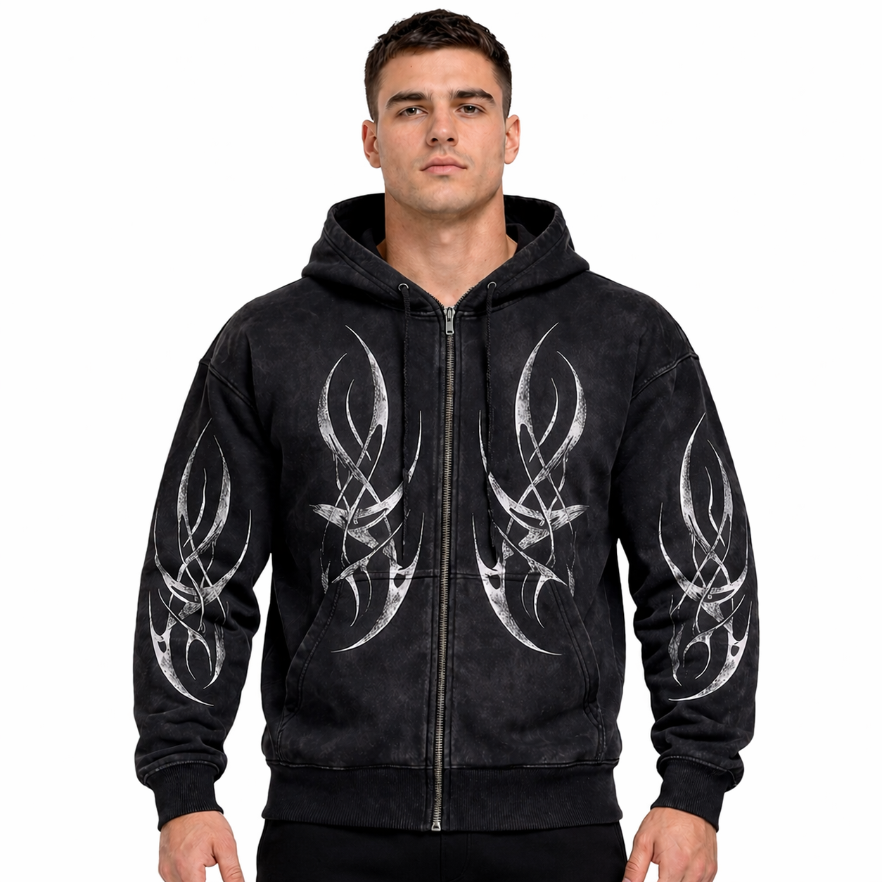 HypeWalk - Oversized Hooded Sweatshirt Vanta Overset