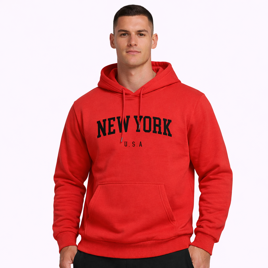 HypeWalk - Printed Hooded Sweatshirt Nova Echo