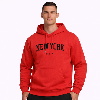 HypeWalk - Printed Hooded Sweatshirt Nova Echo