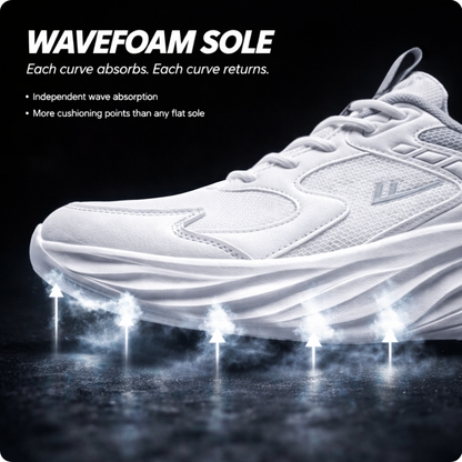 HypeWalk White Wave + Free Sock Pack