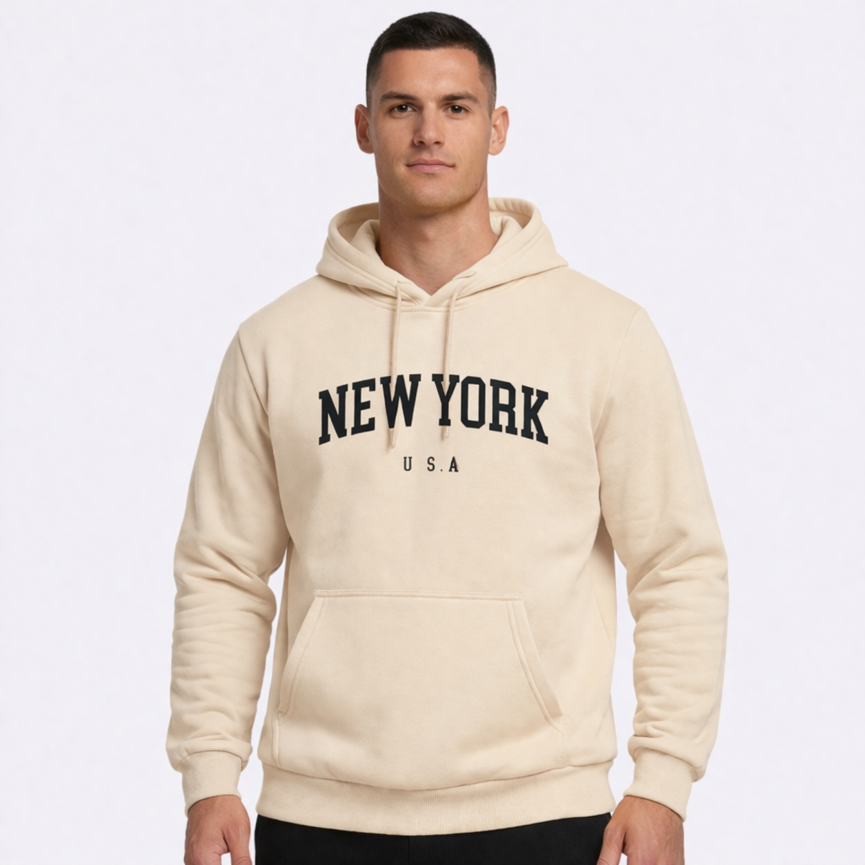 HypeWalk - Printed Hooded Sweatshirt Nova Echo