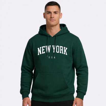 HypeWalk - Printed Hooded Sweatshirt Nova Echo