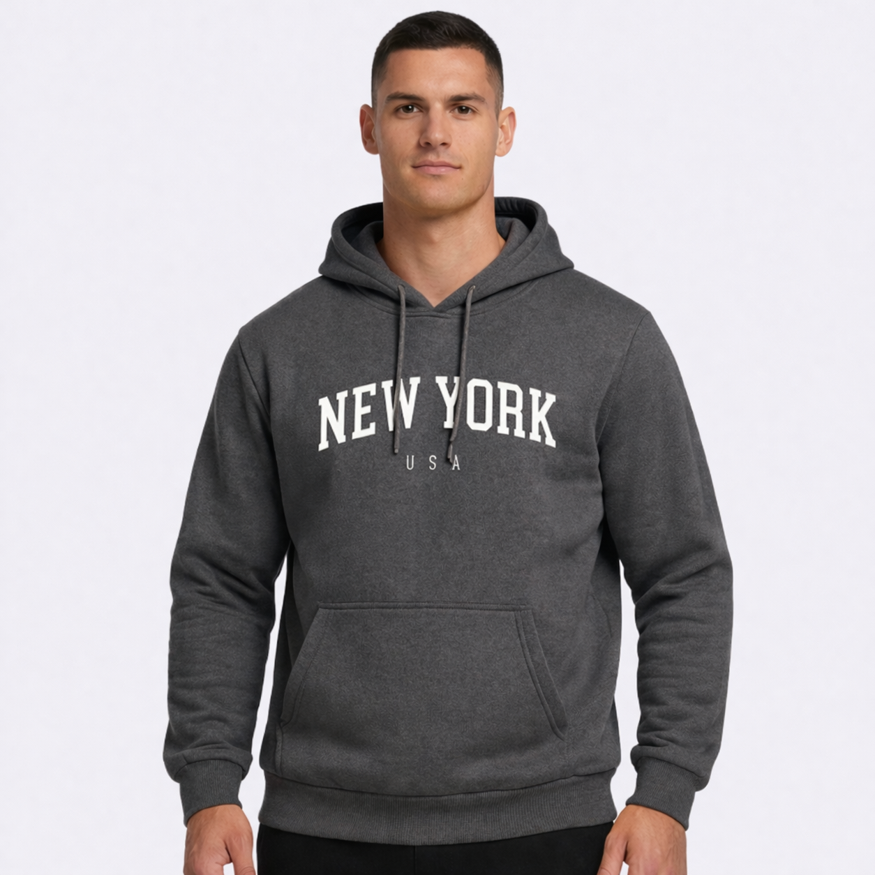 HypeWalk - Printed Hooded Sweatshirt Nova Echo