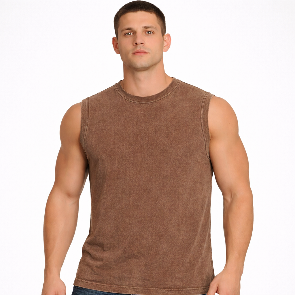 HypeWalk - Washed Cotton Tank Top Virel Motion