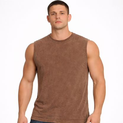 HypeWalk - Washed Cotton Tank Top Virel Motion