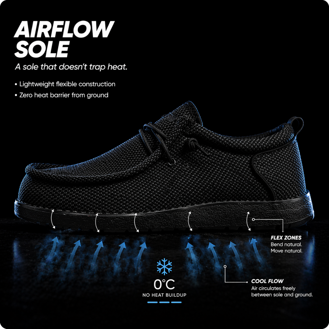 HypeWalk Casual Moc + Free Sock Pack
