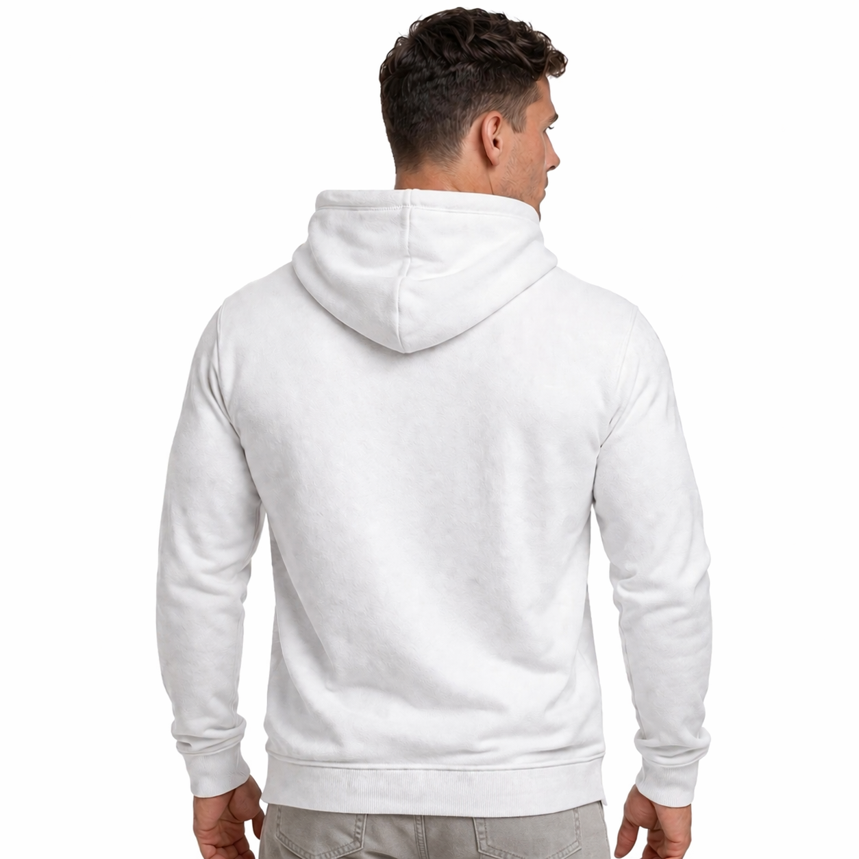 Hypewalk - Noru Printed Hooded Sweatshirt Noru Virel