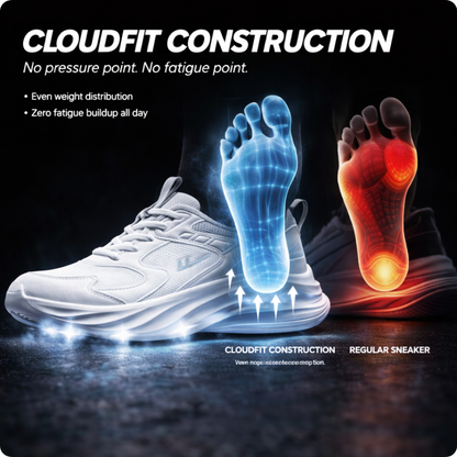 HypeWalk White Wave + Free Sock Pack