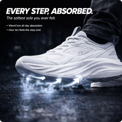 HypeWalk White Wave + Free Sock Pack