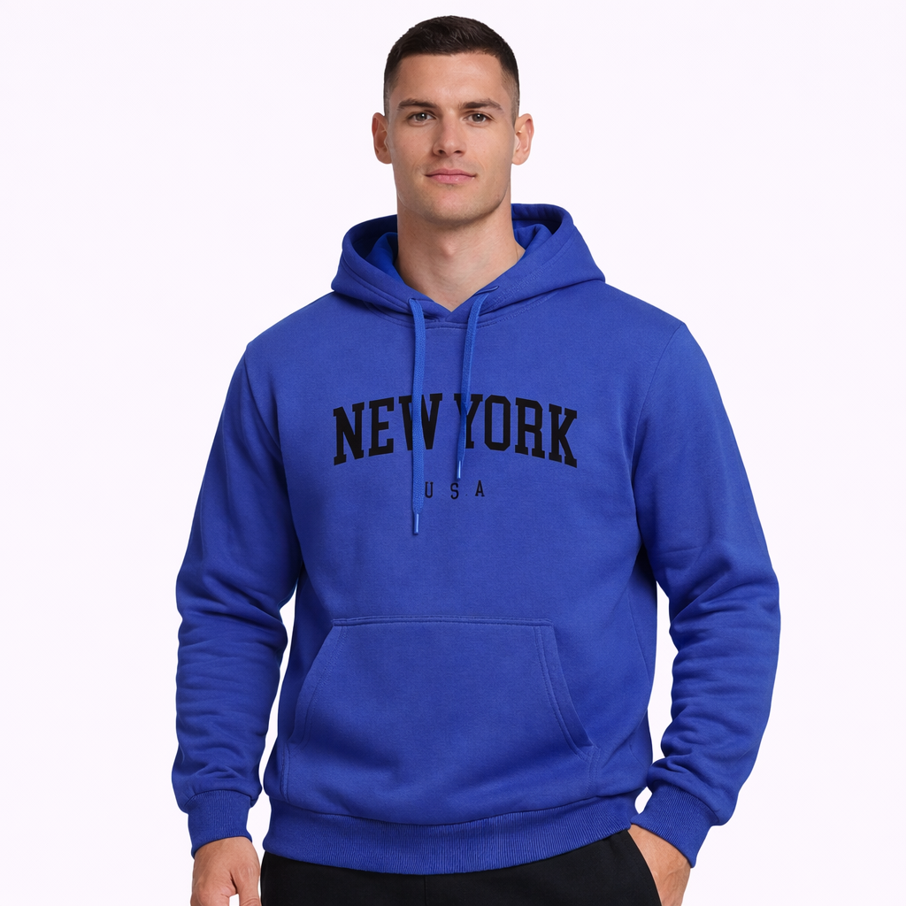 HypeWalk - Printed Hooded Sweatshirt Nova Echo