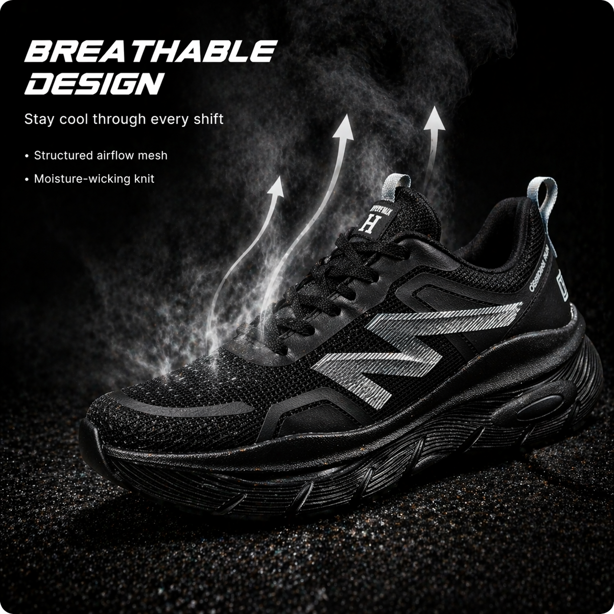 HypeWalk Obsidian Runner + Free Sock Pack