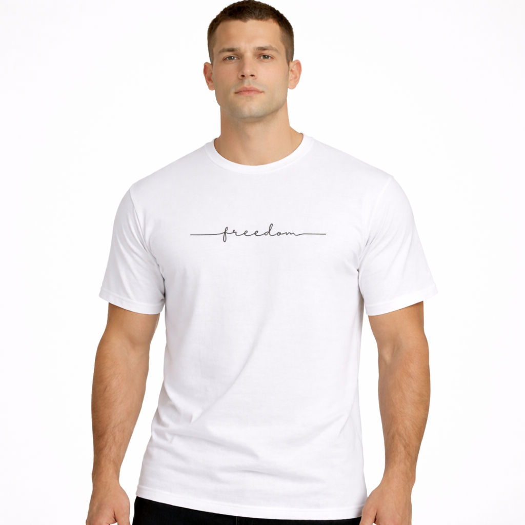 HypeWalk - Freedom Graphic Cotton T-Shirt Nova Liberty