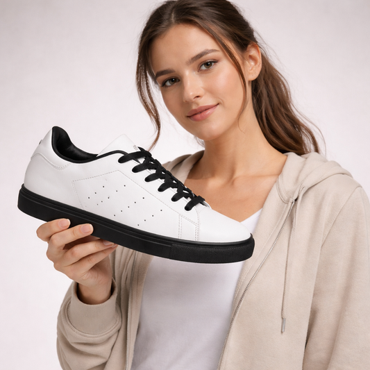 Women’s Leather Sneakers Solenne Aura