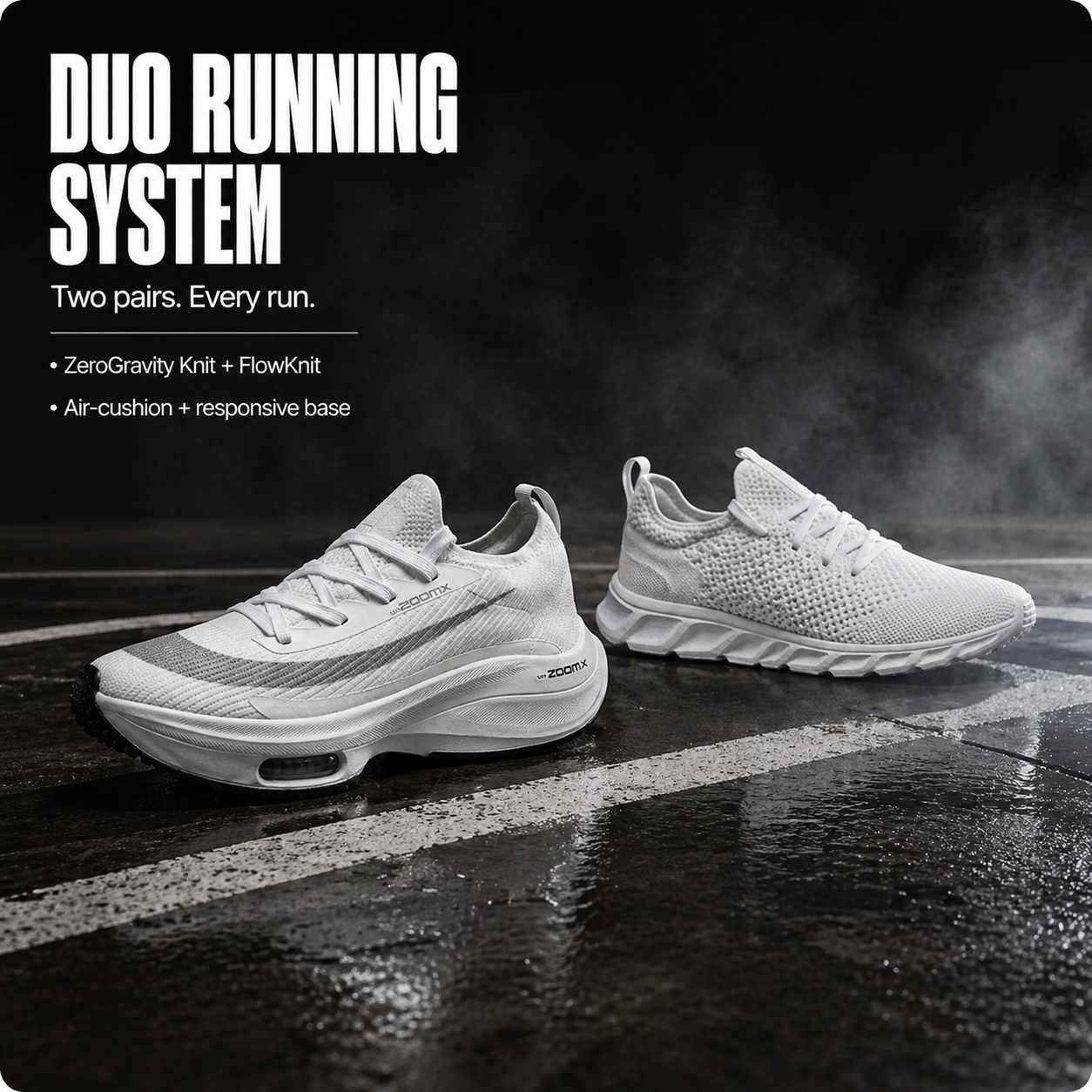 HypeWalk ZeroG Runner + Soft Flow - Buy 1 Get 1 FREE