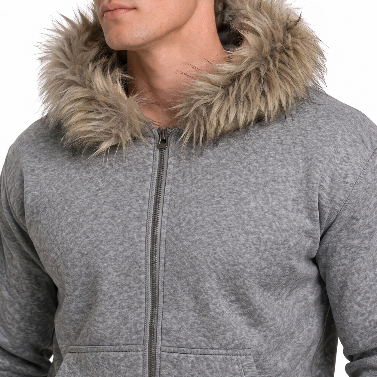 HypeWalk - Retro Y2K High Collar Zip Jacket Virex Nova