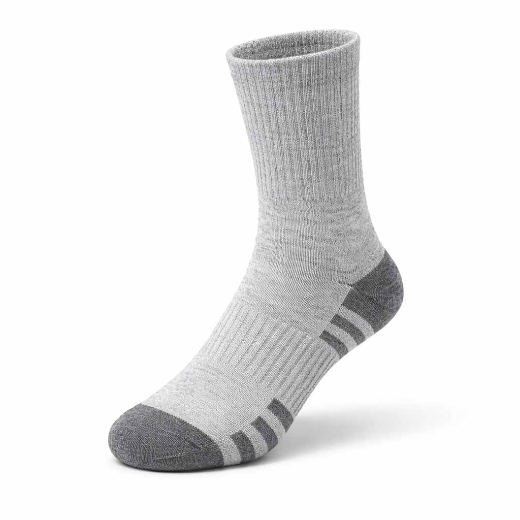 HypeWalk - 10-Pair Mid-Calf Sport Socks Set Core Stride