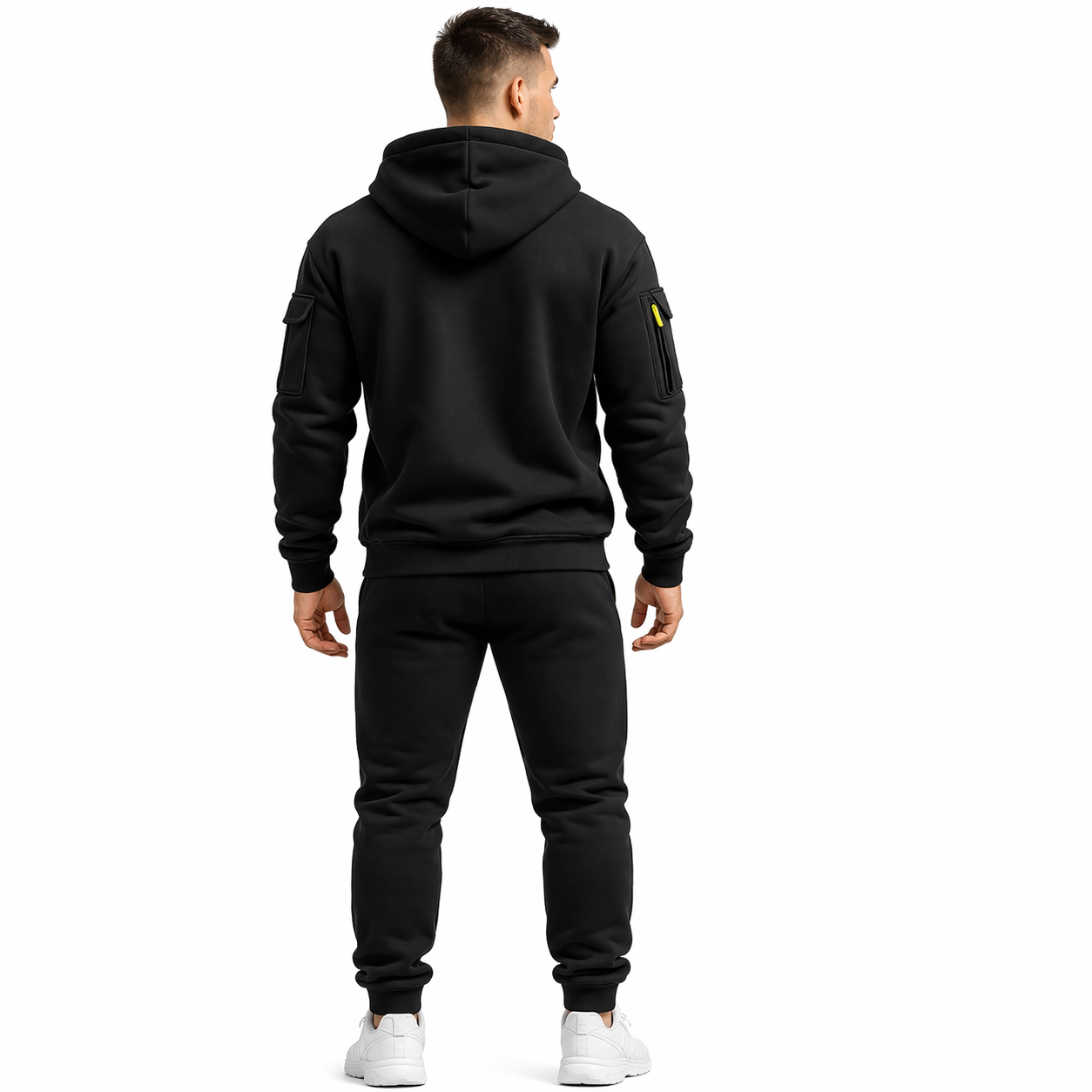 HypeWalk  - Hooded Zip Running Tracksuit Set Aether Guard