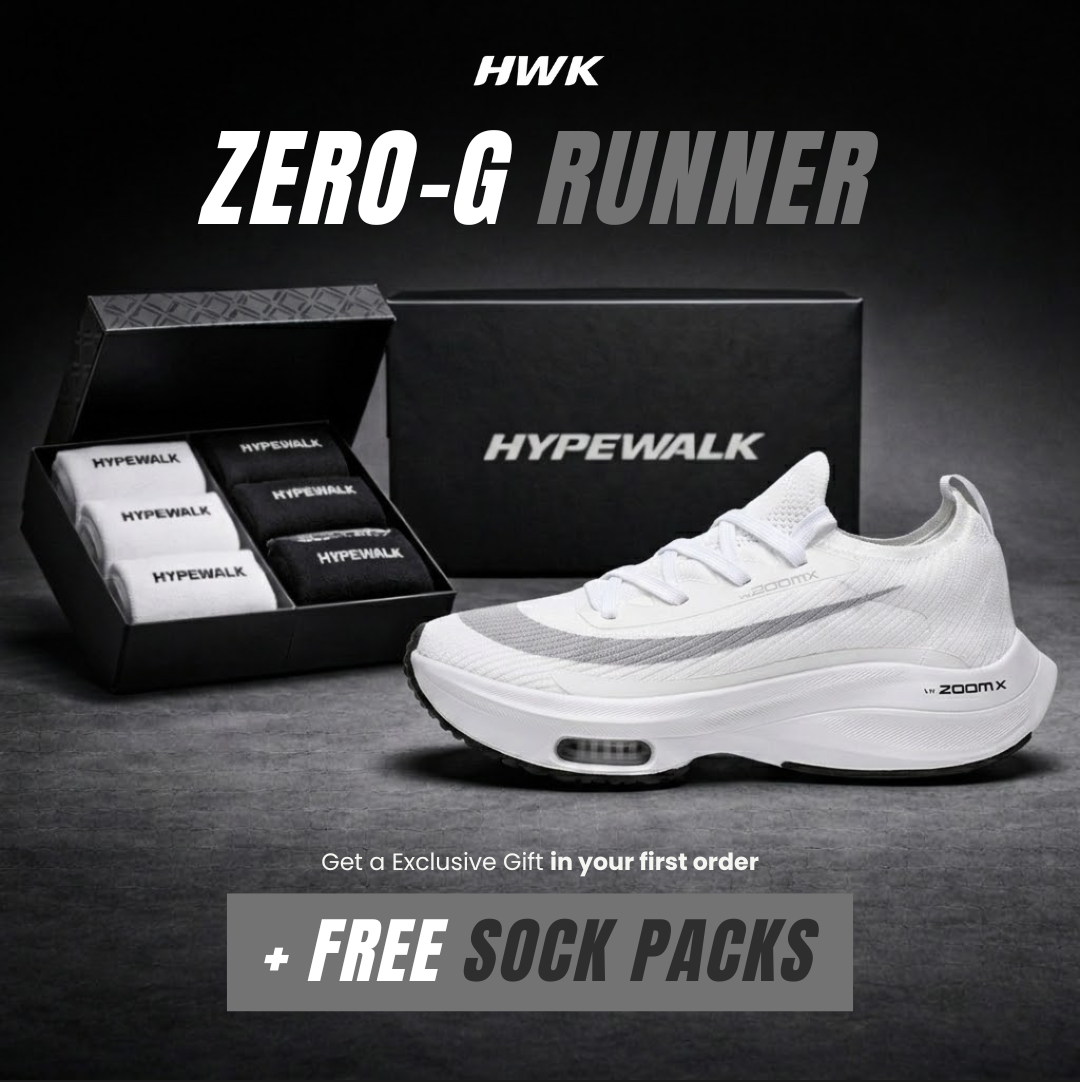 HypeWalk ZeroG Runner + Free Sock Pack